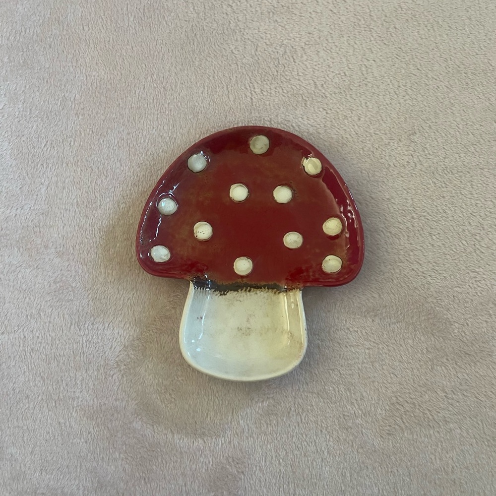 Mushroom Jewelry dish
